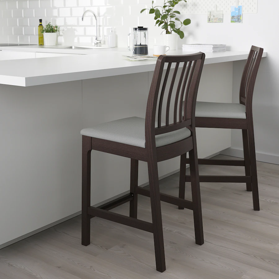 2 x IKEA EKEDALEN Bar Stools