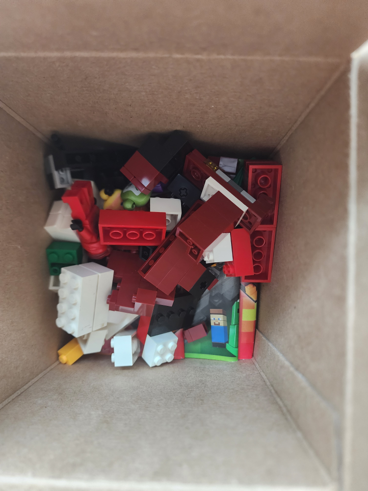 # freecycle:LEGO Minecraft 21106 The Nether Micro World - photo 2