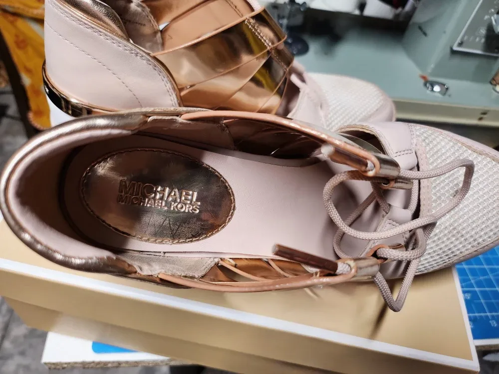 Michael Kors Metalic Sneaker image indicator(4)