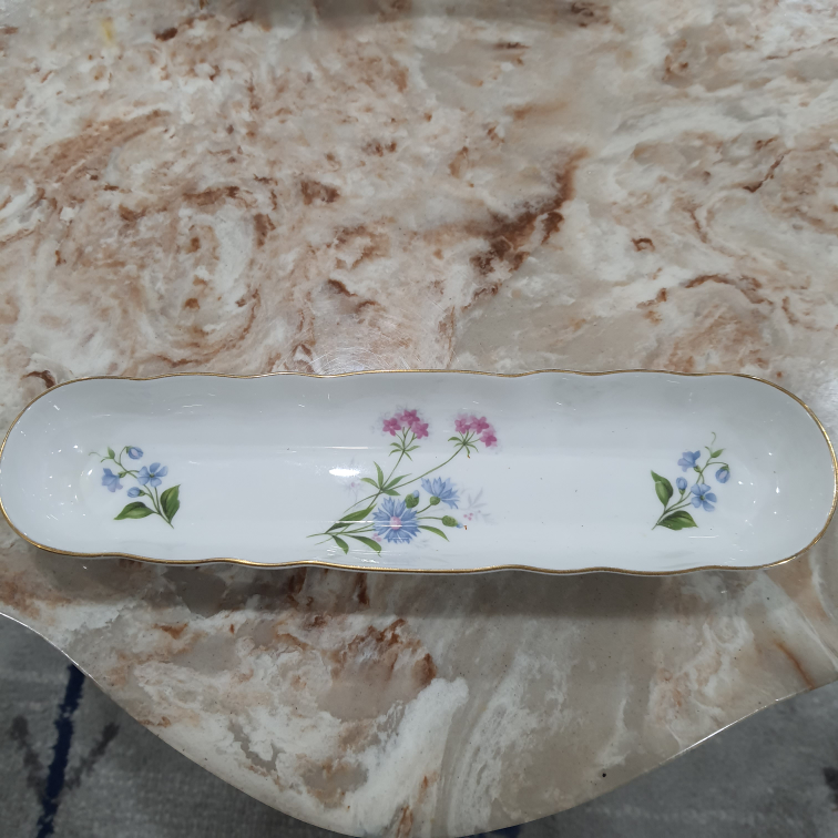 Aristocrat Bone China Floral Serving Dish - photo 3