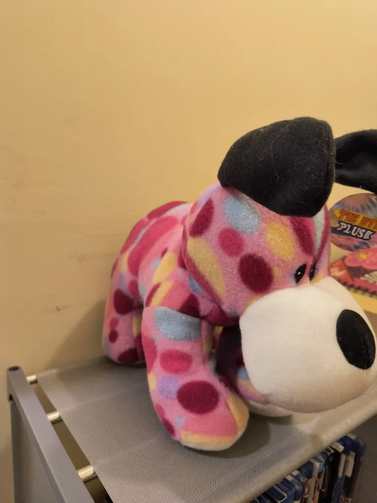 Tie Dye Plush Dog image indicator(2)