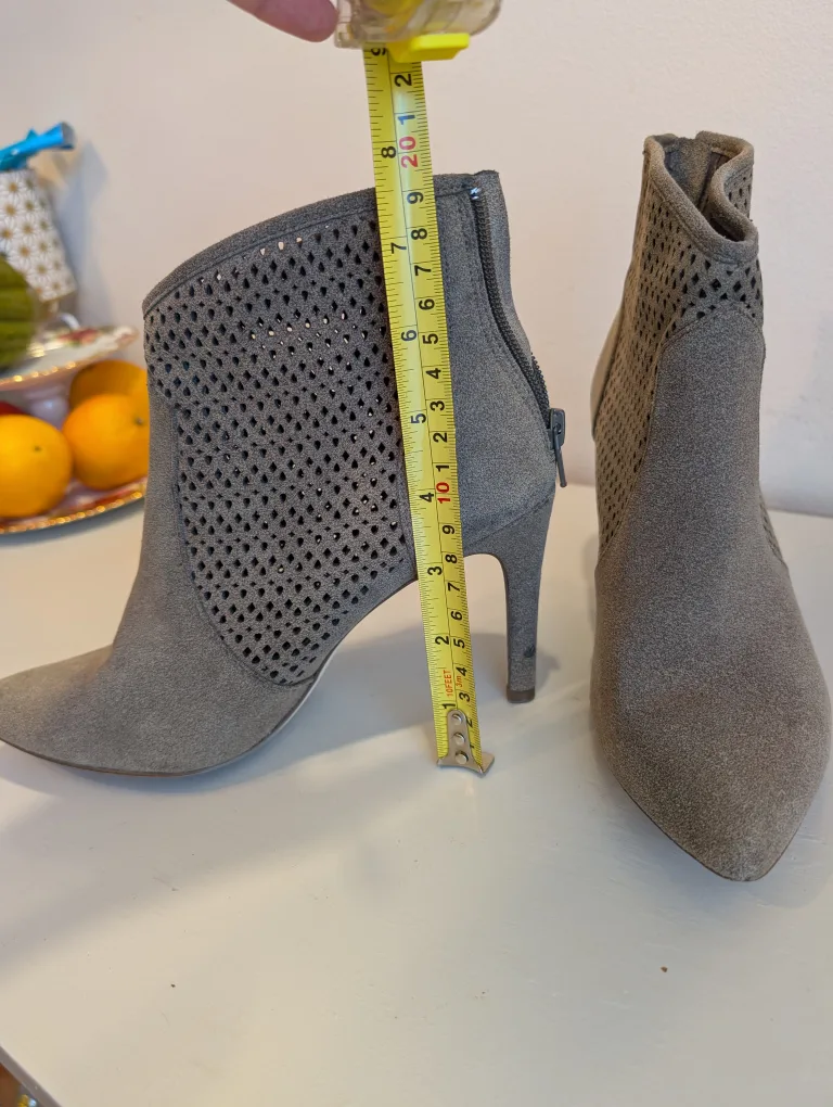 Suede Booties 6.5 thumbnail