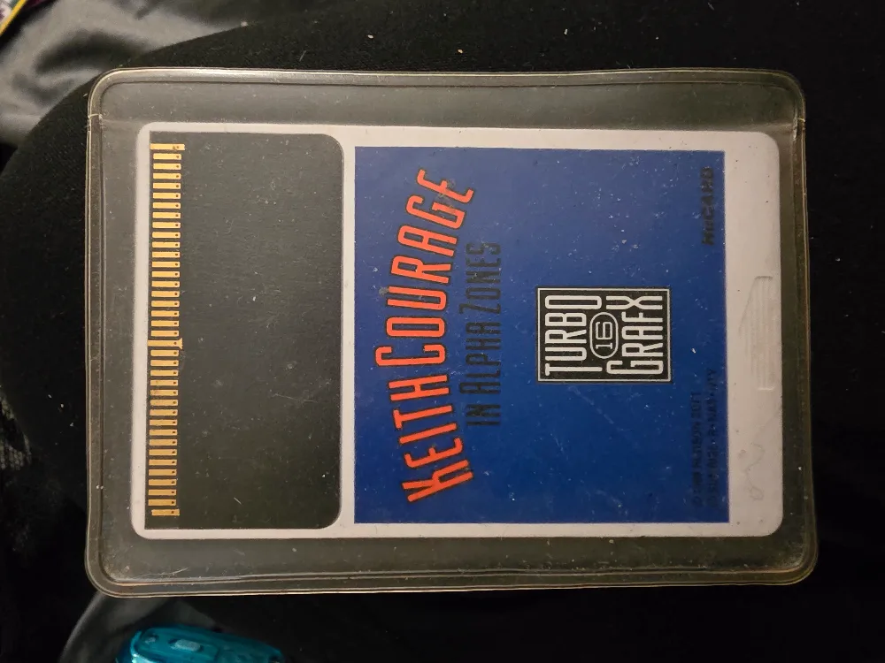 Keith Courage in Alpha Zones TurboGrafx-16 HuCard image indicator(3)