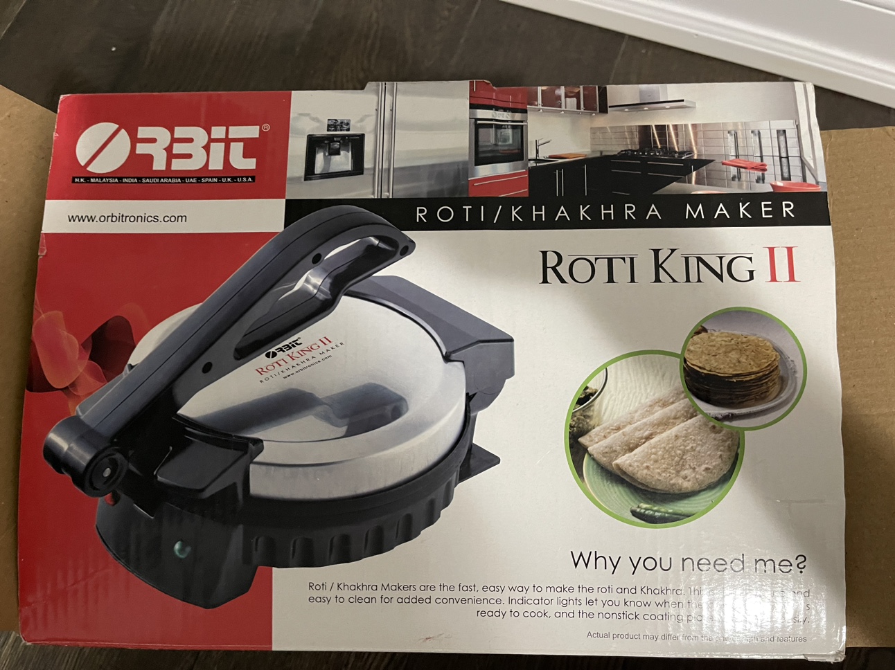 Orbit Roti King II Roti/Khakha Maker - photo 2