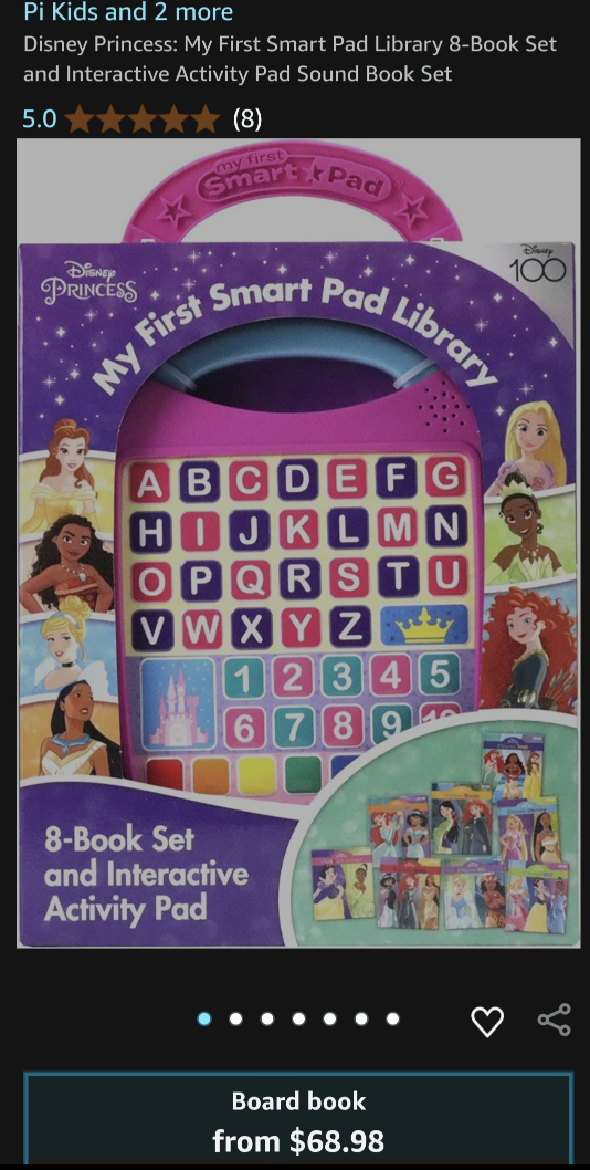 Disney Princess My First Smart Pad Library - photo 4