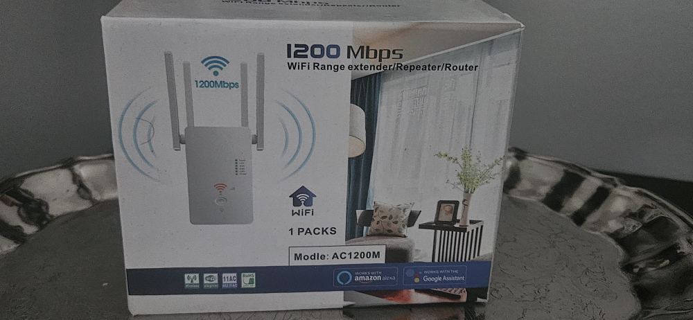 1200 Mbps WiFi Range Extender/Repeater/Router