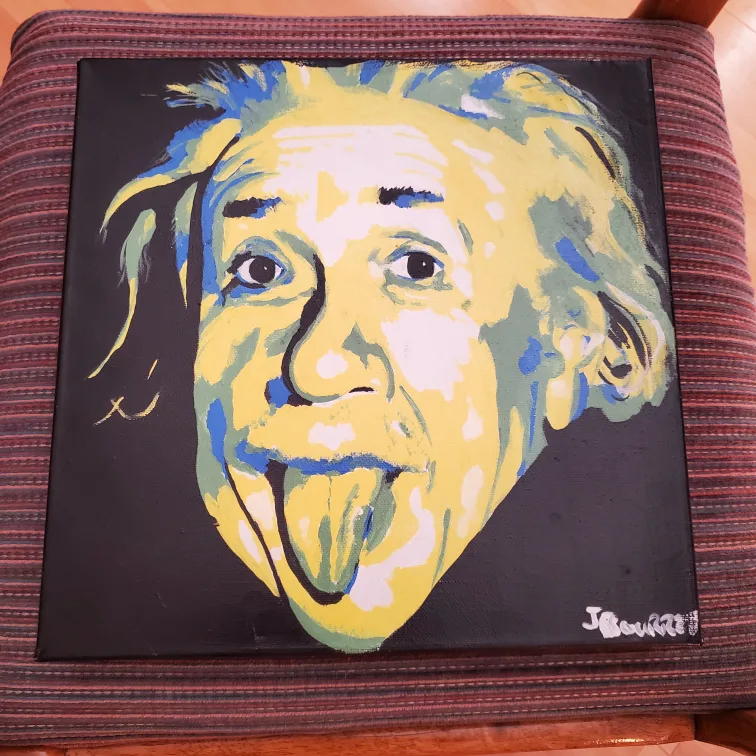 Einstein Painting #freecycle thumbnail