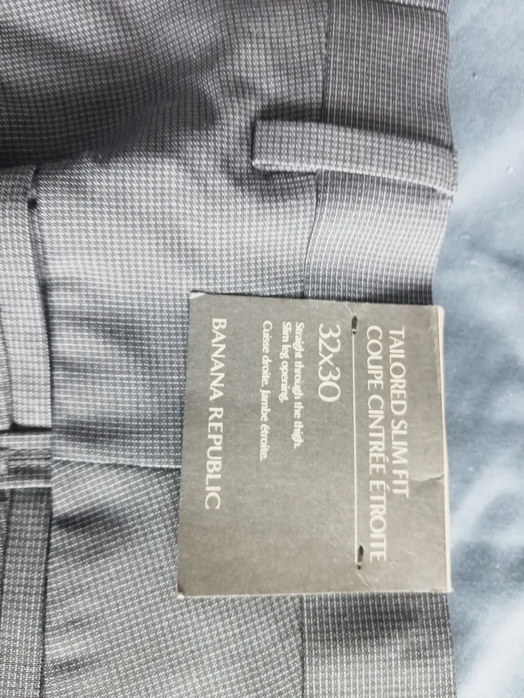 🇨🇦👉 New with tags Banana Republic Tailored Slim Fit Dress Pants image indicator(3)