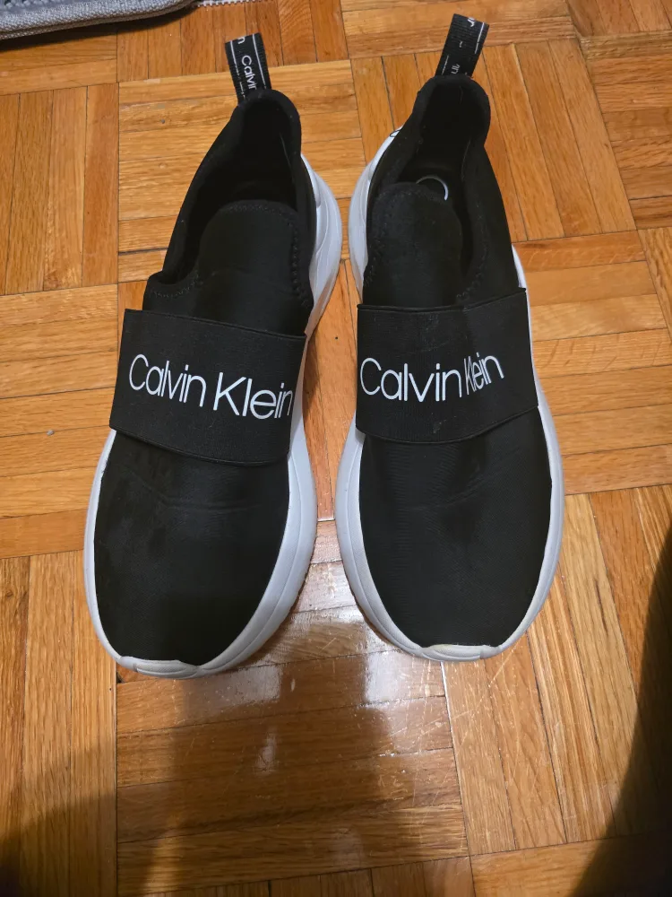 Calvin Klein Black Slip-On Sneakers thumbnail