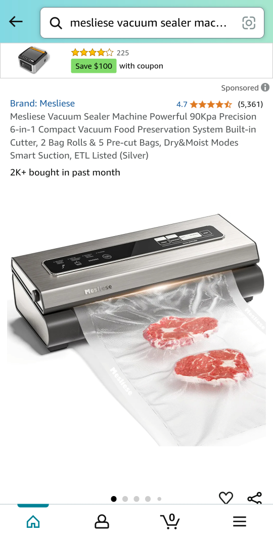 Mesliese Vacuum Sealer - photo 4