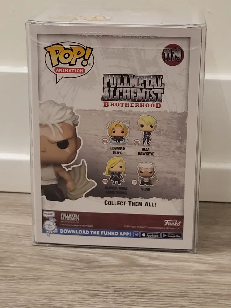 Funko Pop! Animation: Fullmetal Alchemist Brotherhood - Scar image indicator(2)