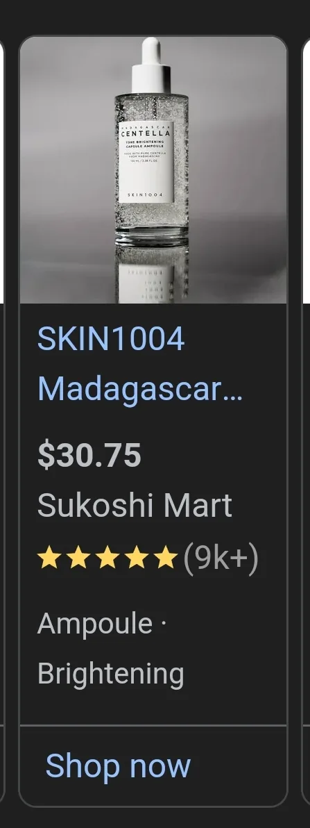SKIN1004 Madagascar Centella Tone Brightening Capsule Ampoule image indicator(2)