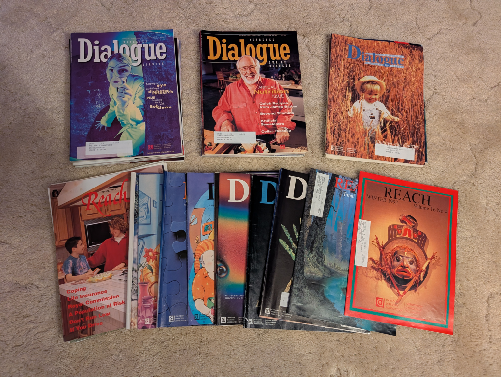 Vintage Dialogue and Reach Magazines