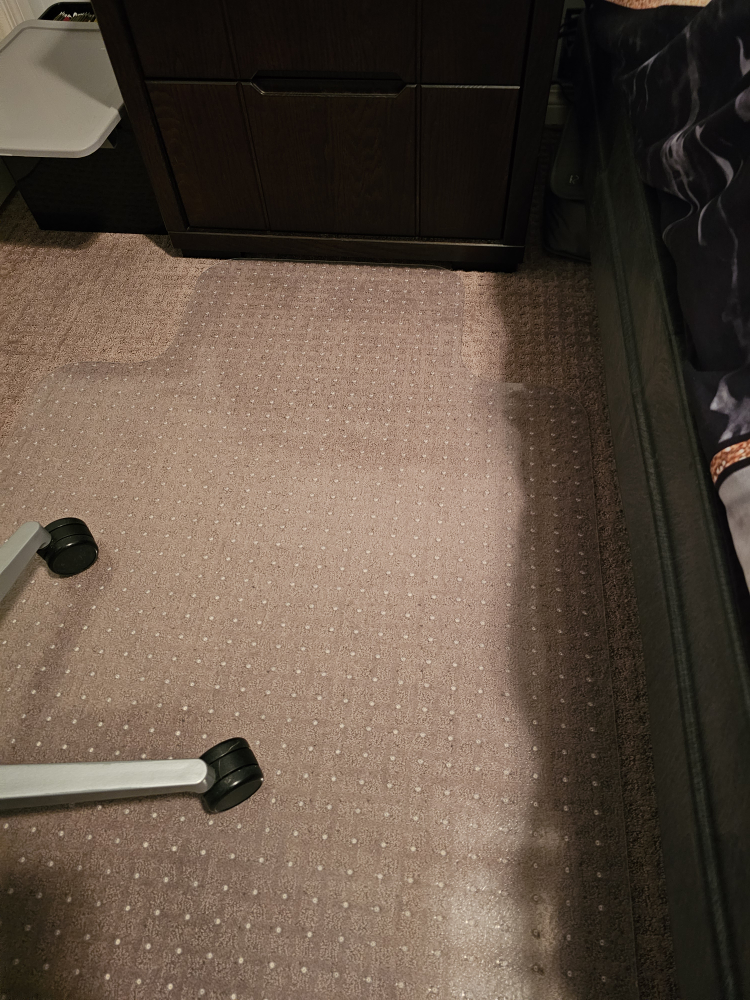 Large Clear Chair Mat with rug grippers - photo 2