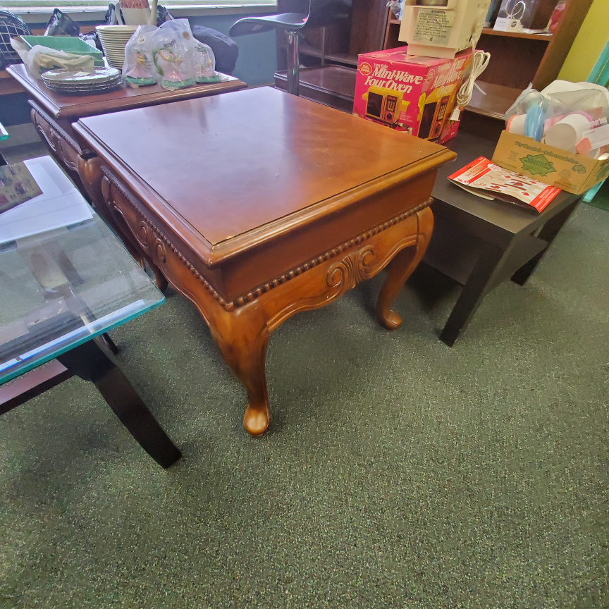 Small Wooden End Table #freecycle