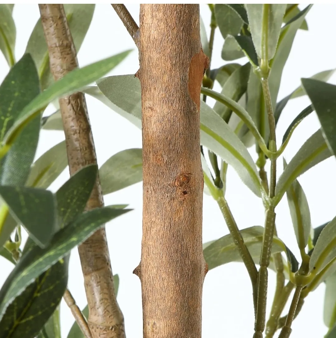 Brand New  6 ft Artificial Olive Tree image indicator(6)
