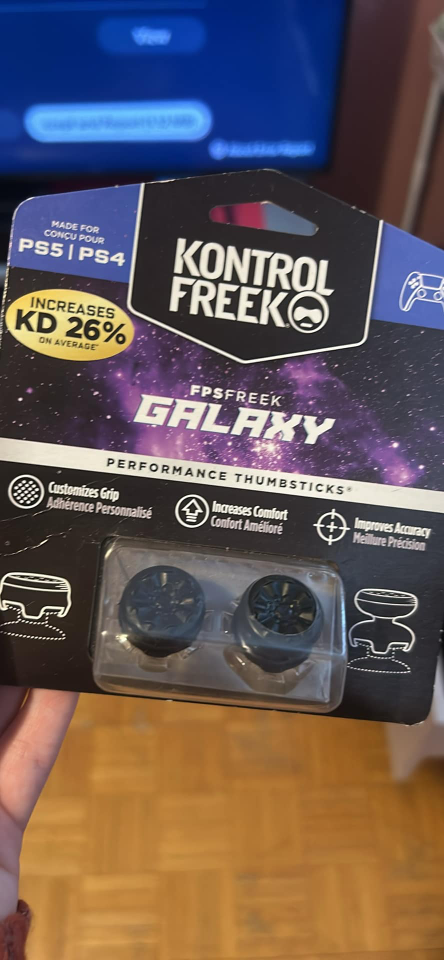KontrolFreek FPSFreek Galaxy Performance Thumbsticks for PS5/PS4