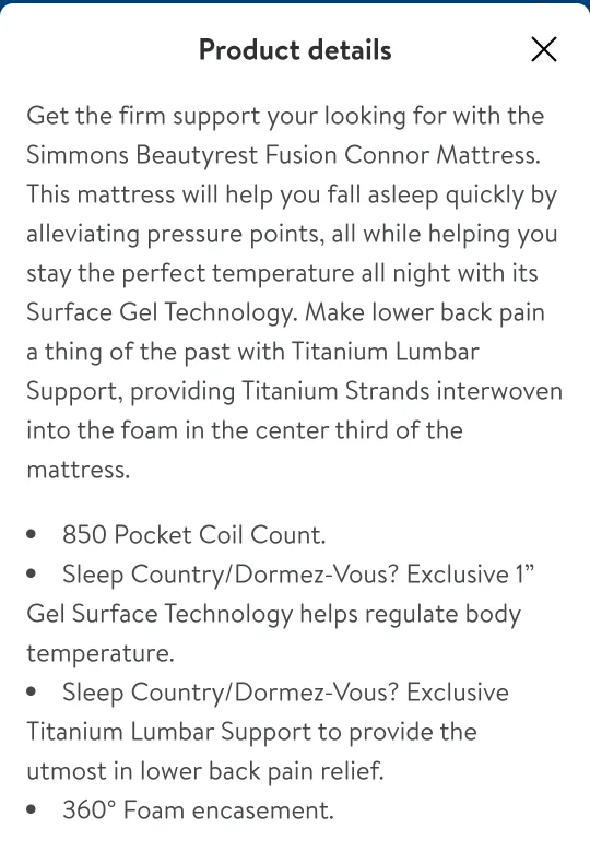 Simmons Beautyrest Fusion Connor Mattress#freecycle image indicator(3)