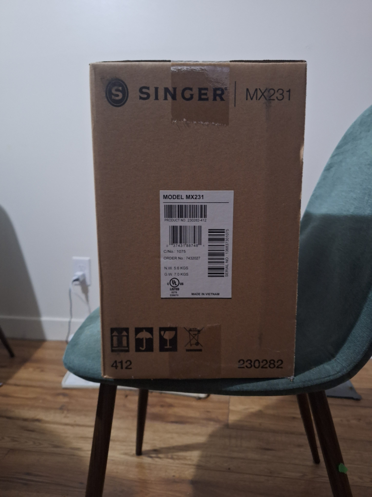 Singer MX231 Sewing Machine