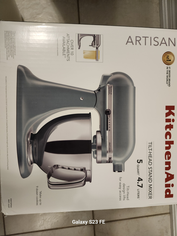 KitchenAid Artisan Tilt-Head Stand Mixer - photo 2
