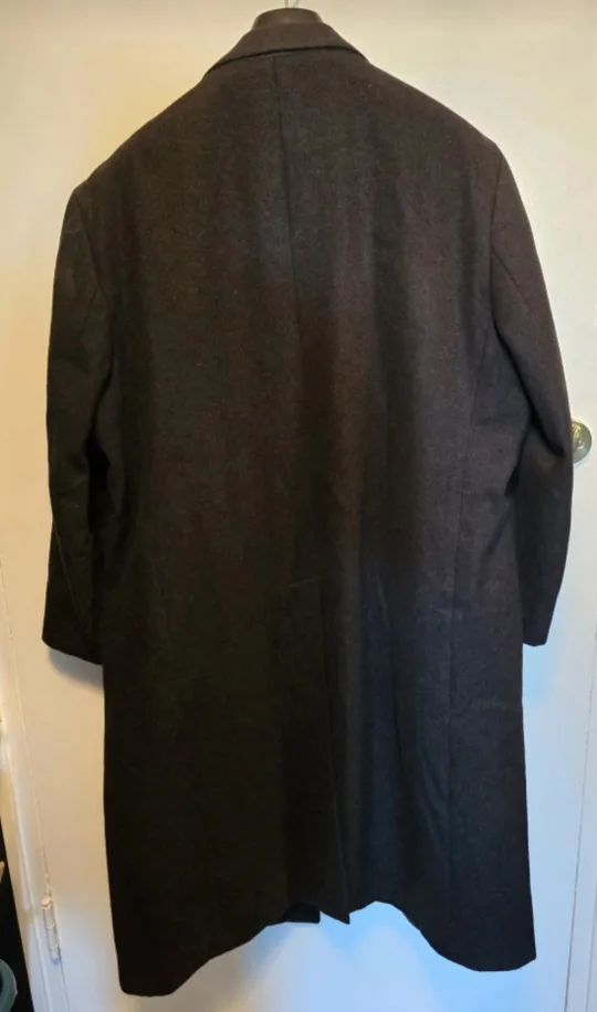 Paolo Giardini Men's Long Wool Coat size 46 image indicator(2)