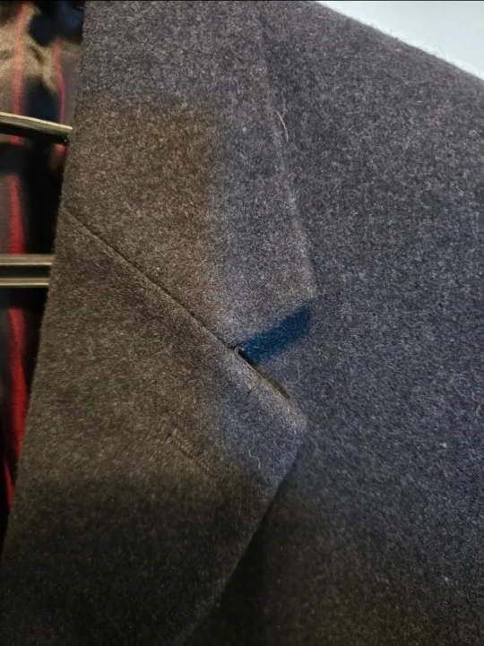 Paolo Giardini Men's Long Wool Coat size 46 image indicator(3)