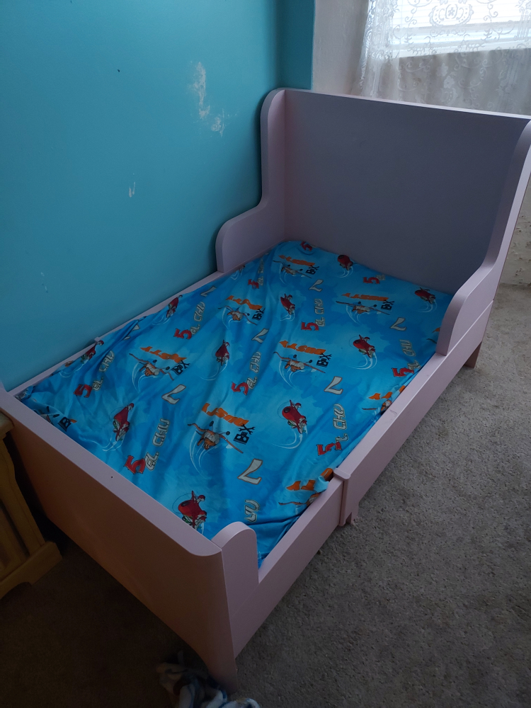 Toddler Bed with Storage Drawer - photo 2