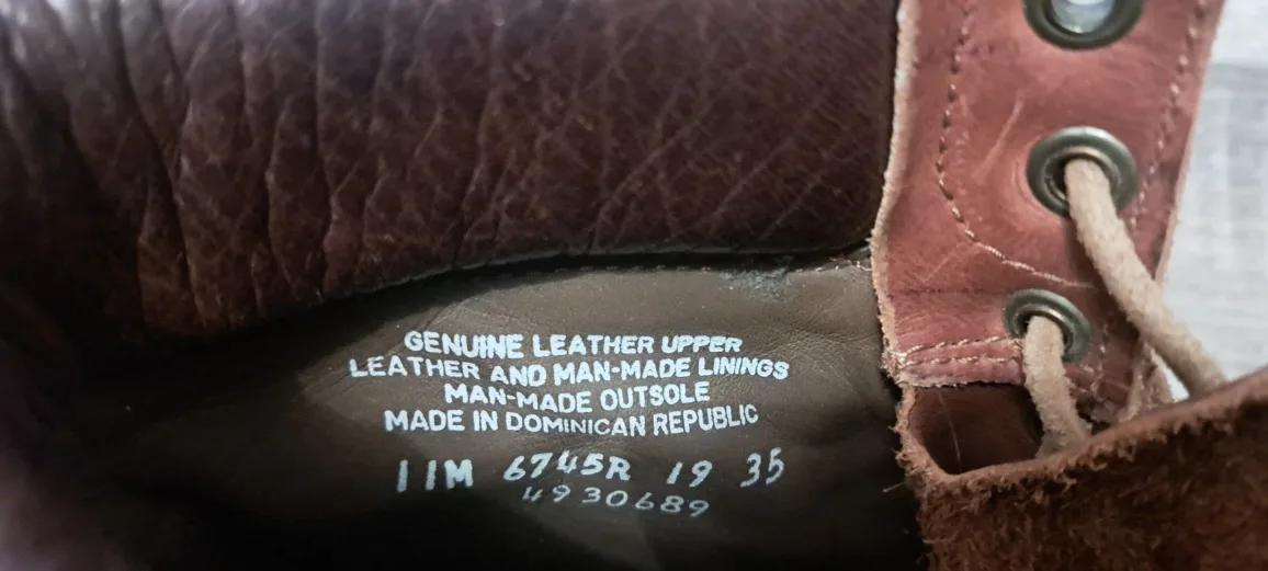 Timberland Boots - Size 11 Mens - Genuine Brown Leather image indicator(4)