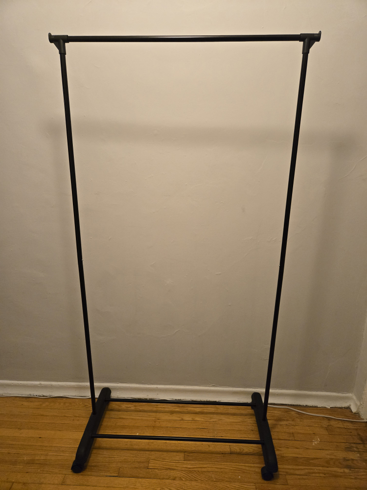 #freecycle Black Garment Rack