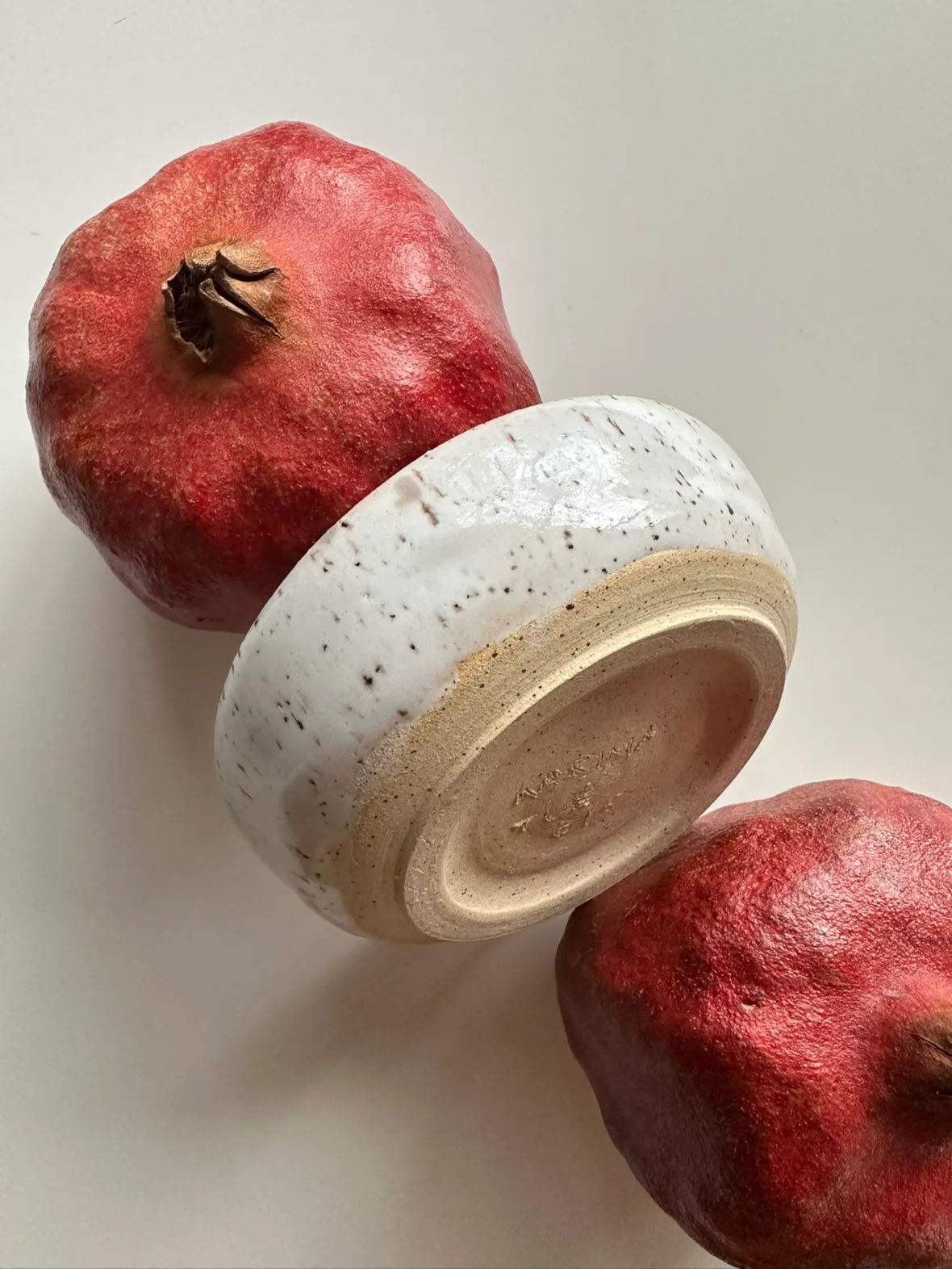 Local Handmade Small Shallow Ceramic Bowl (with foot ring) image indicator(3)