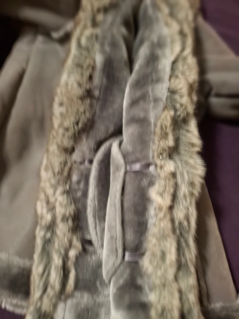 JC Womens Faux Fur Trim Jacket image indicator(2)