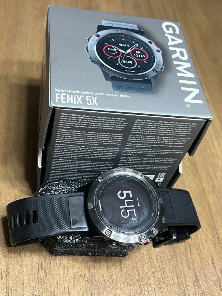 Garmin Fenix 5X Sapphire Edition GPS Watch thumbnail