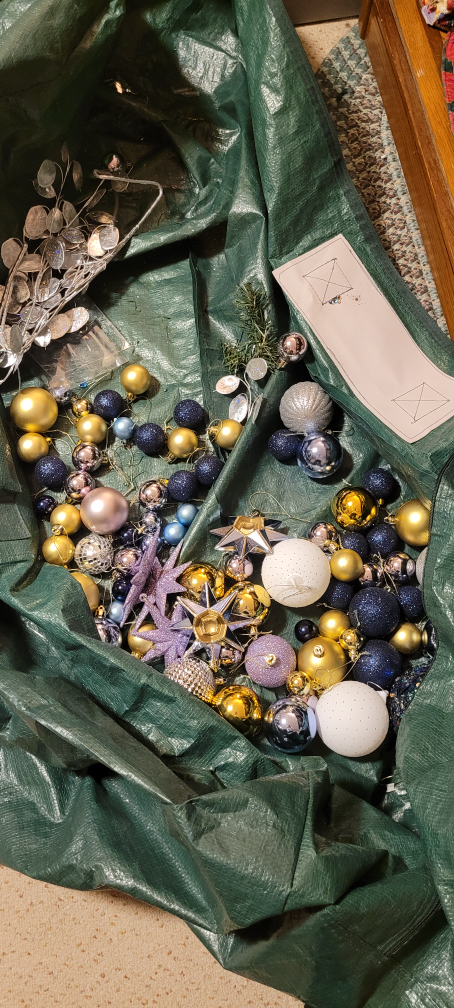 Christmas tree ornaments and storage bag - photo 2