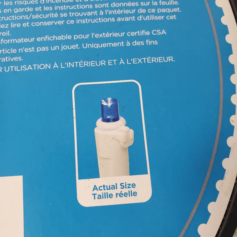 Holiday Time 300 LED Icicle Lights image indicator(9)