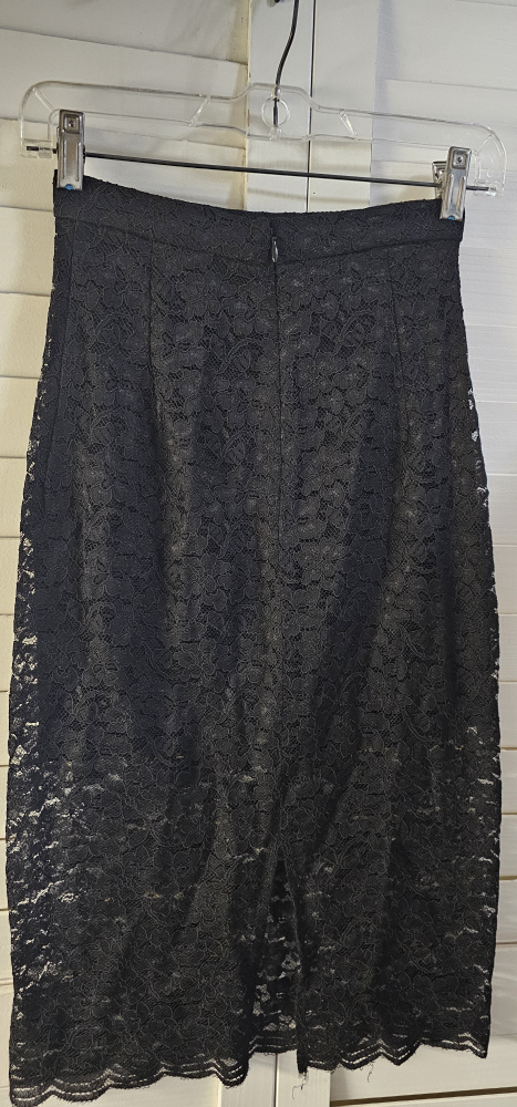 Aritzia Babaton Lace black Skirt Size 00 - photo 5