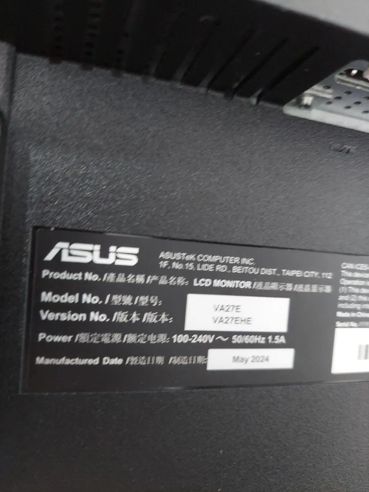 ASUS 27 Eye Care 75Hz IPS Monitor (Model VA27EHE) image indicator(5)