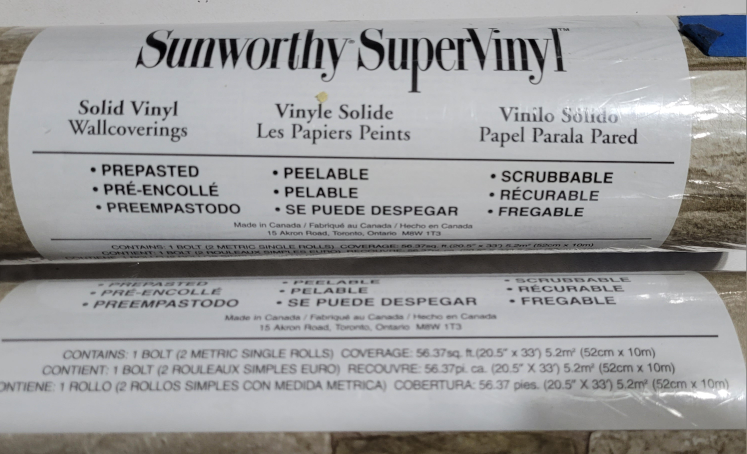 Sunworthy SuperVinyl Wallpaper - Stone - photo 3