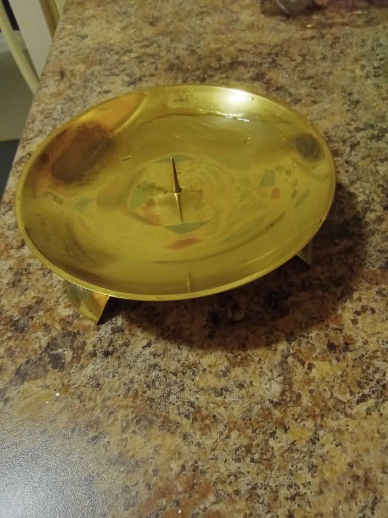 Brass Candle Holder