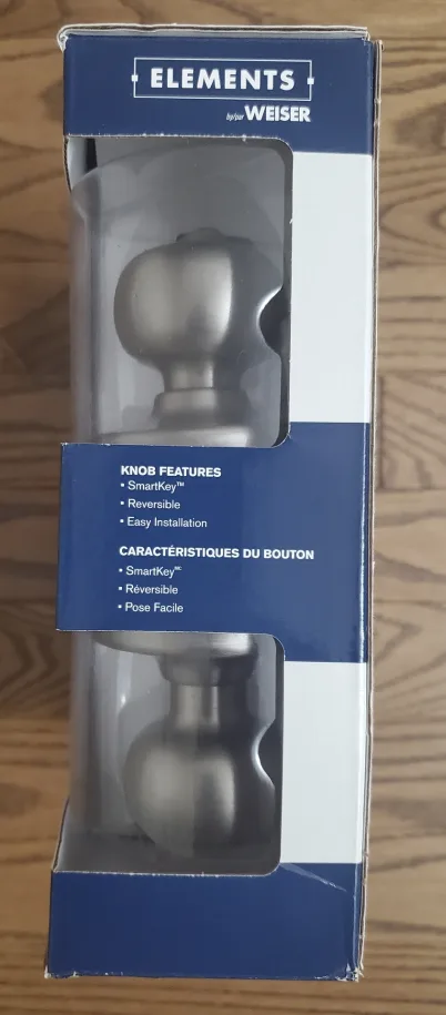 Weiser Deadbolt and Door Knob Combo Pack image indicator(4)