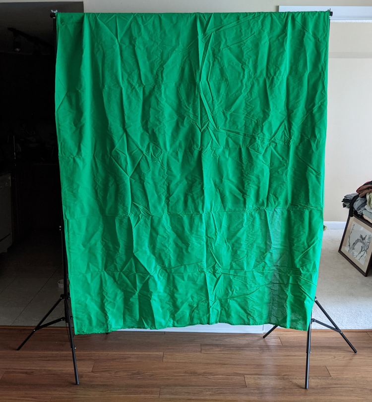 Photography Background Stands + Three Fabric Backgrounds - EUC - photo 4
