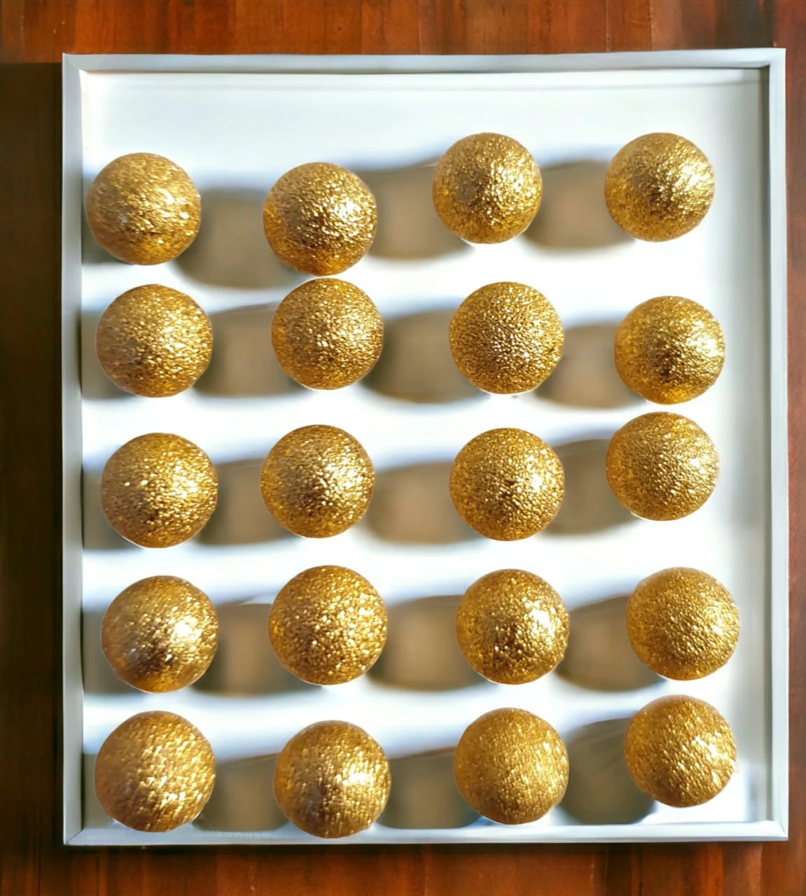 Romanian Gold Ball Stud Earrings - photo 2