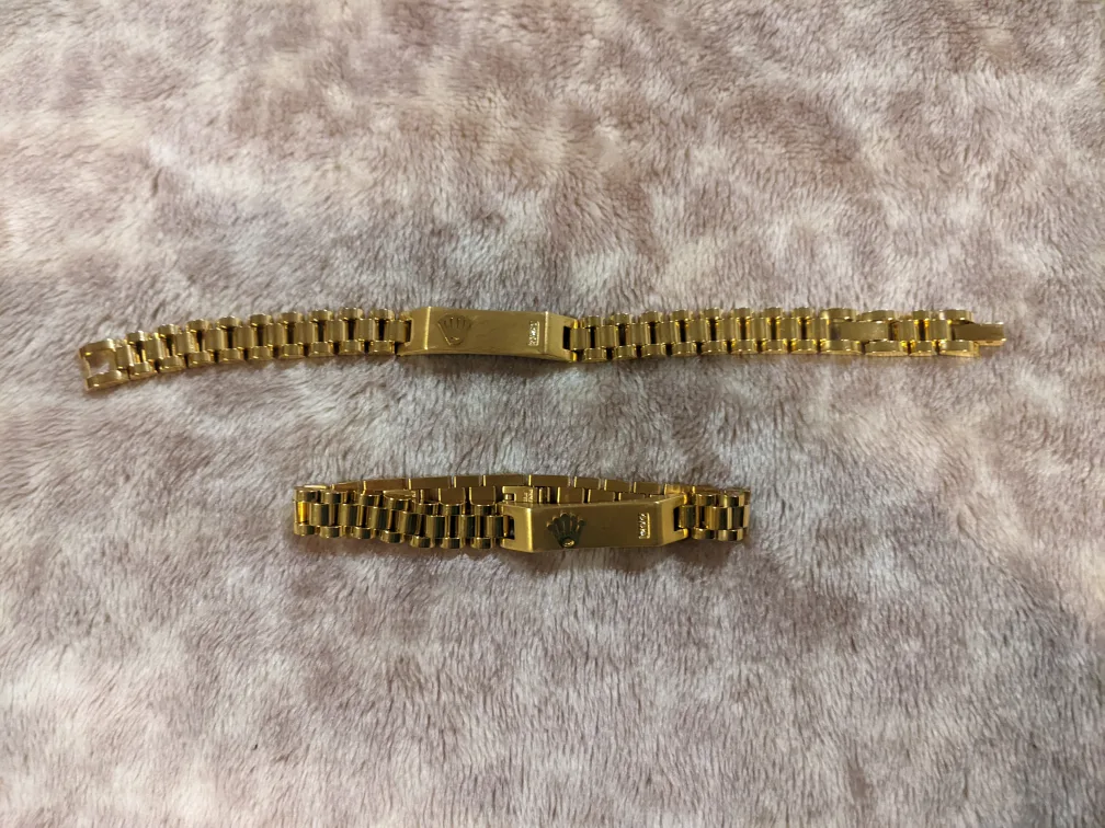 Gold-Tone Watch Band/bracelet Rolex thumbnail