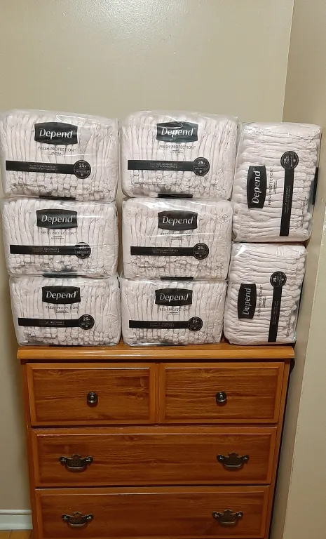 Depend Adult Women's Underwear Size (Large) Brand New image indicator(2)