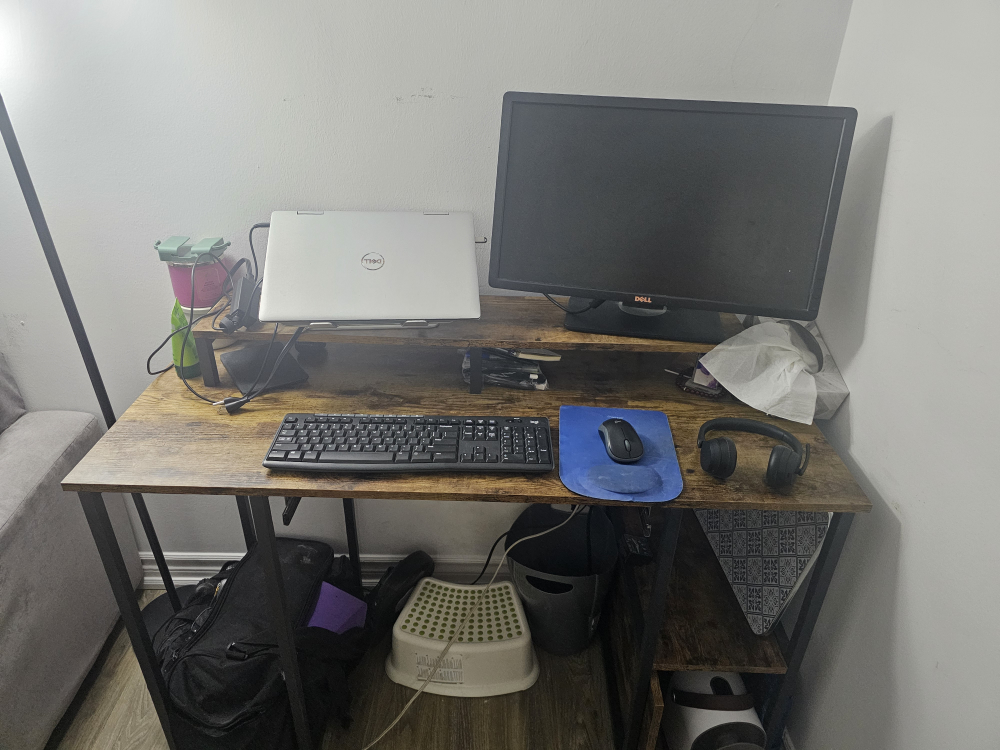 Computer Desk with Shelf