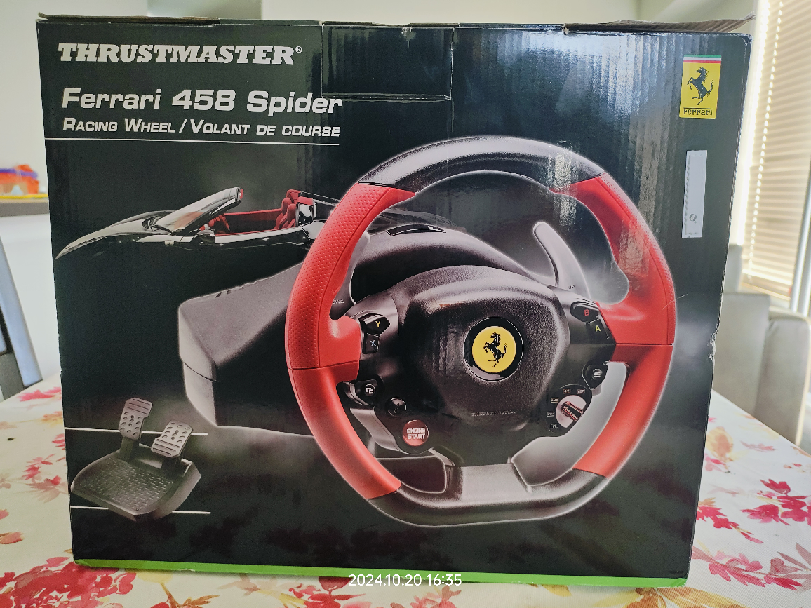 Thrustmaster Ferrari 458 Spider Racing Wheel (Sealed) - photo 4