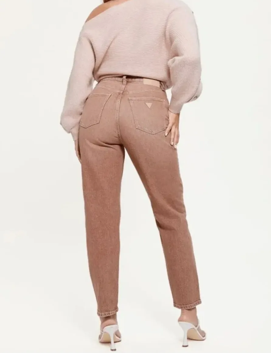 Ladies Smart Guess Recycled Cotton Plush Pink Jeans - size 29 image indicator(7)