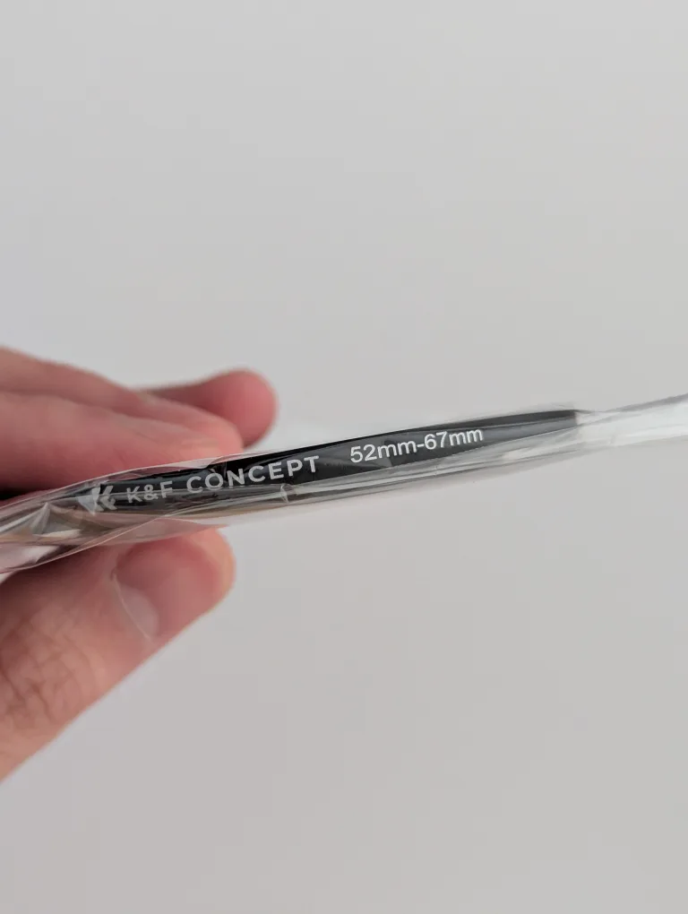 K&F Concept 52-67mm Step Up Ring image indicator(2)