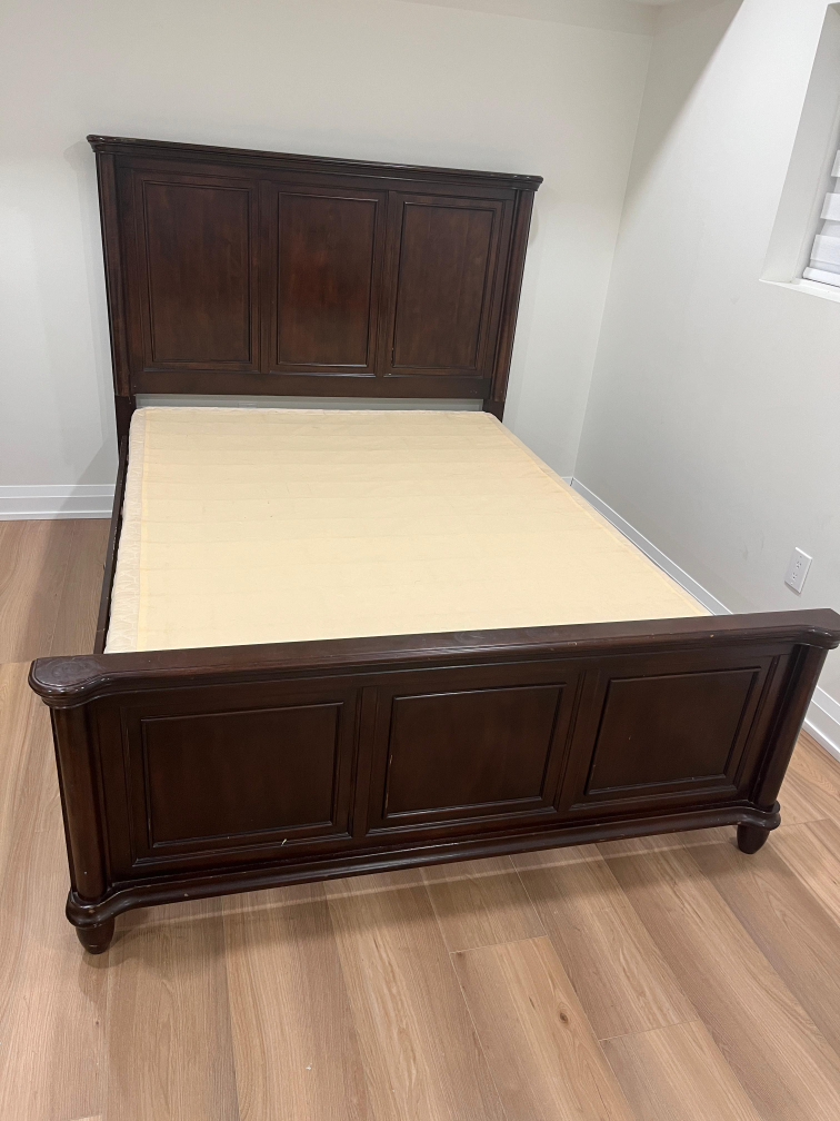 Queen Size Bed Frame with Storage - photo 3