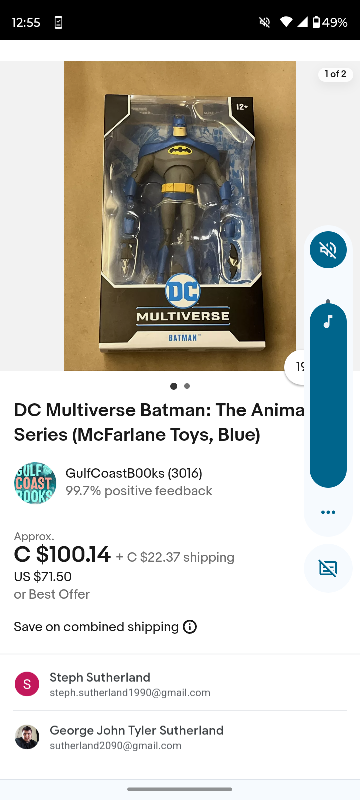 DC Multiverse Batman: The Anima Series (McFarlane Toys)