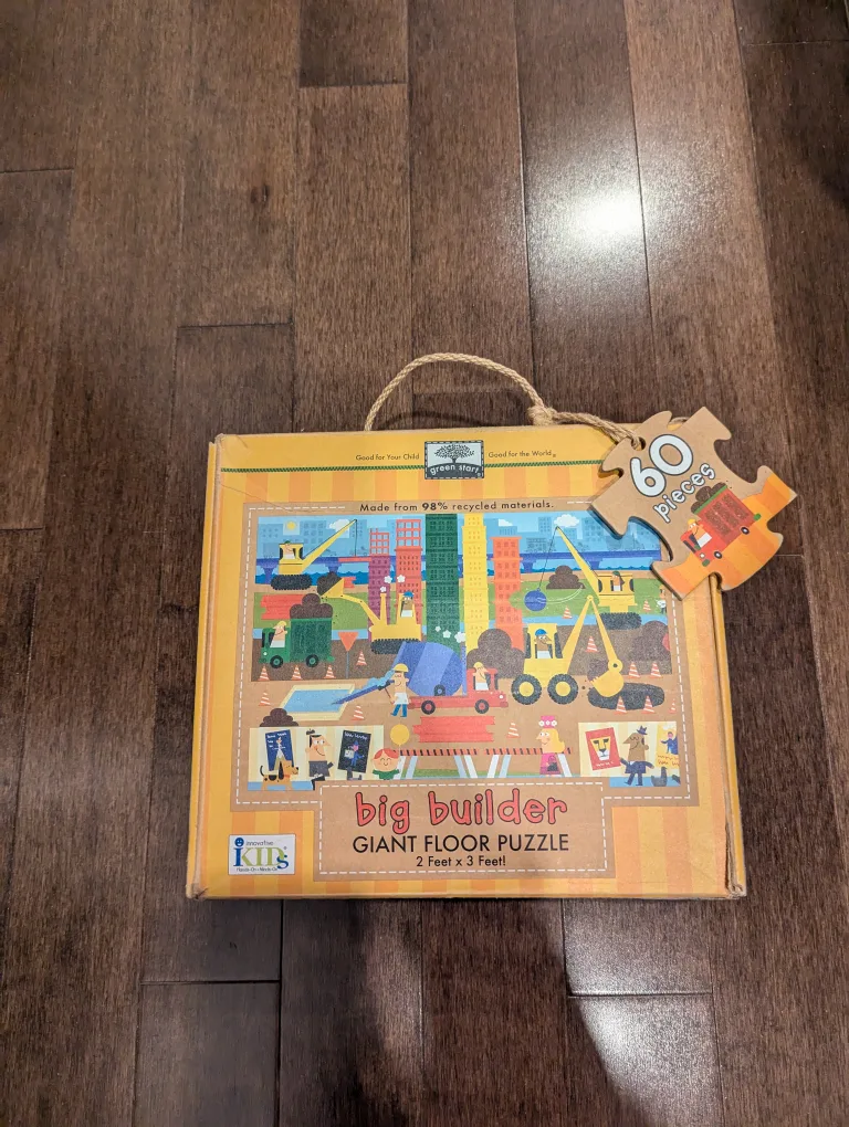 #ThriftyPicks Big Builder Giant Floor Puzzle 60 Pieces image indicator(2)